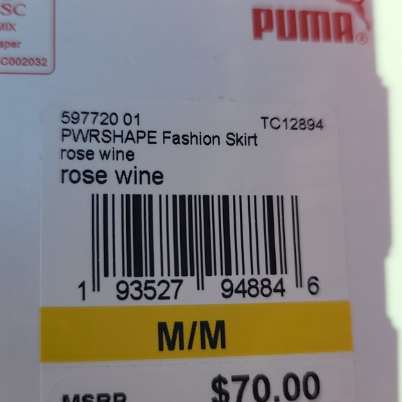 COPY - Puma Golf Skirt - Picture 3 of 3